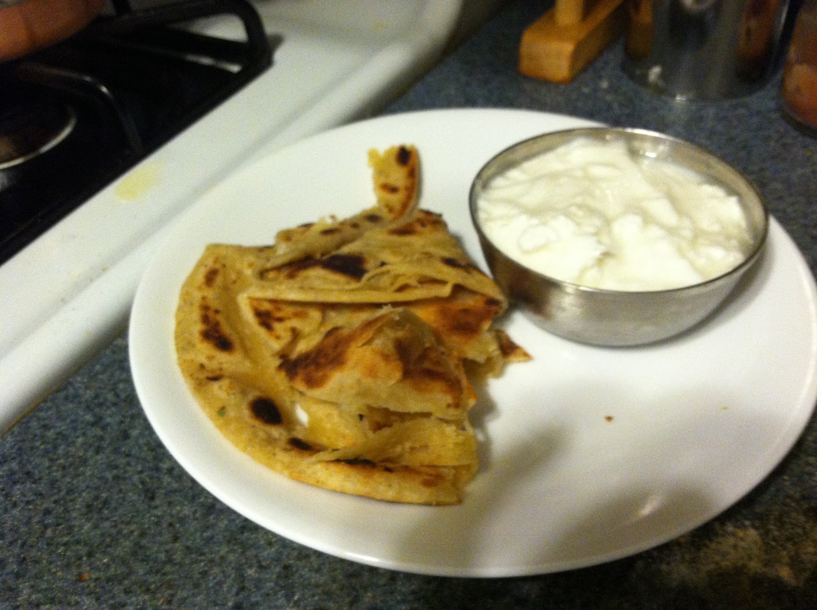 Chef Vani's Kitchen Satpura Paratha (Flaky Griddle Bread)