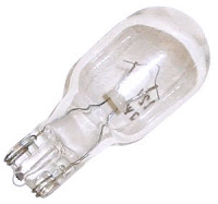921 incandescent 12 volt wedge base light bulb