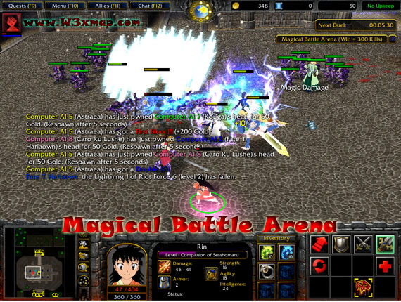 Map Magical Battle Arena v2.1 AI.w3x by by Ryan Entertainment