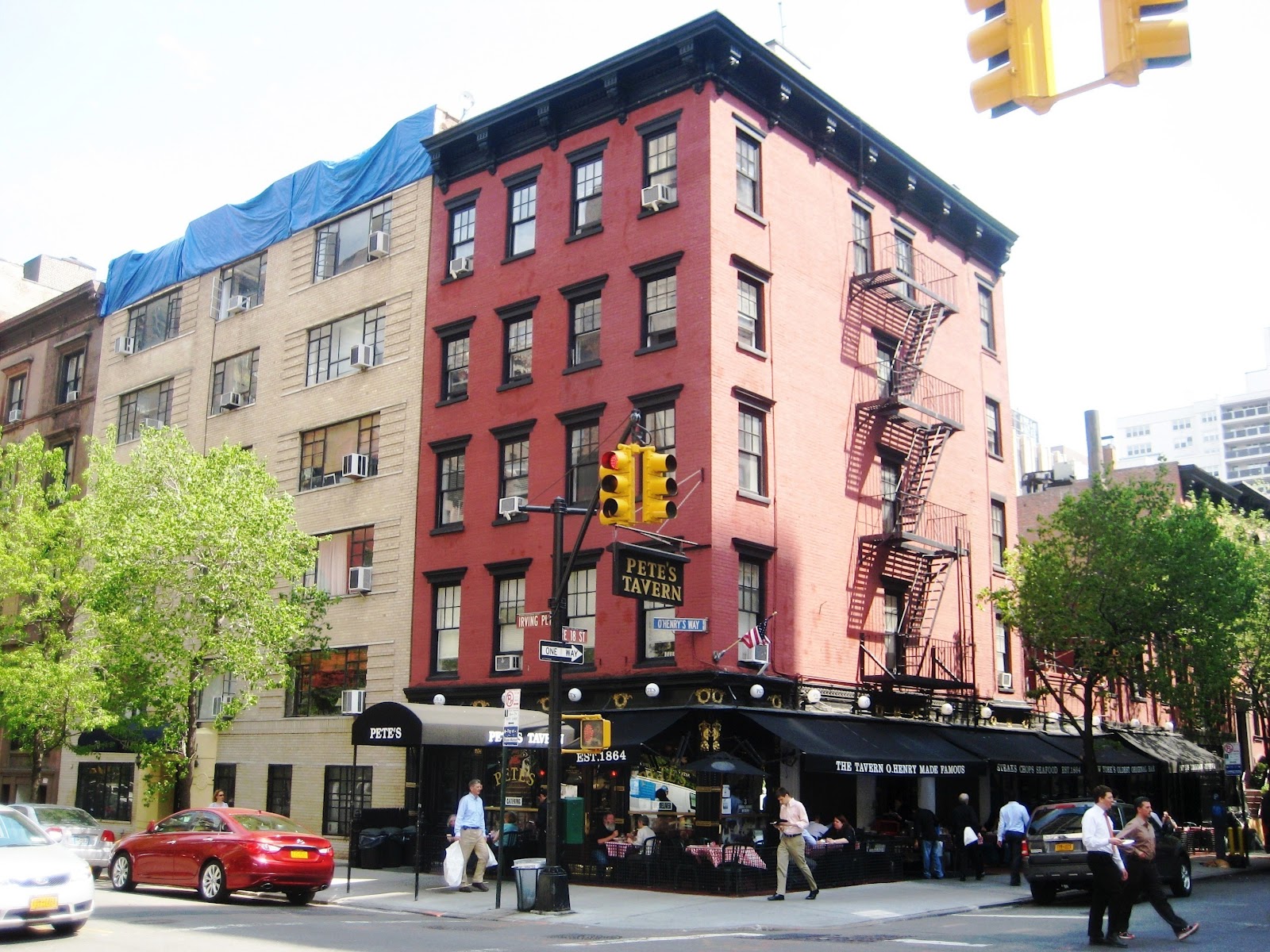 NYC Corners 18th & Irving Place [NE Corner] (April 16, 2011) Irving