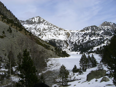 Estany long in Aigüestortes National Park Estany long in Aigüestortes National Park