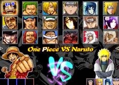 Juego Online: One Piece vs Naruto