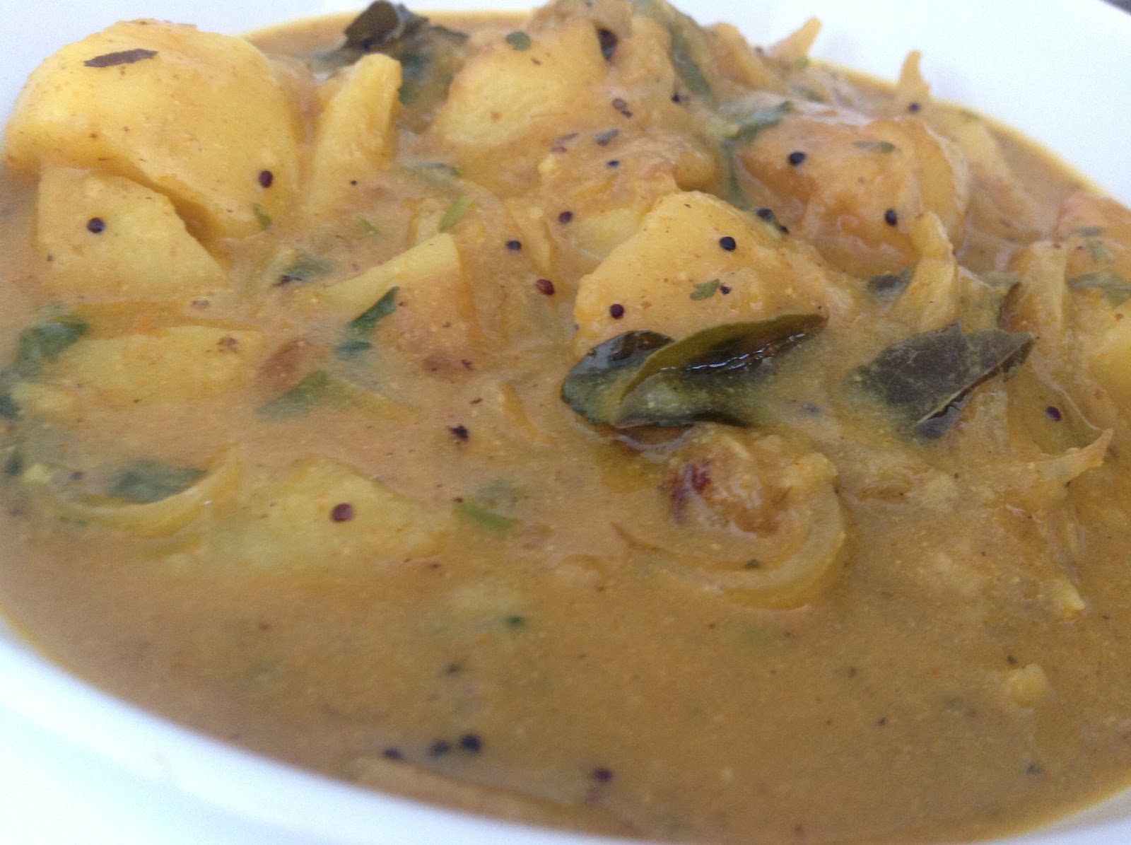 Simple potato gravy for chapati/puri Cooking simplified!