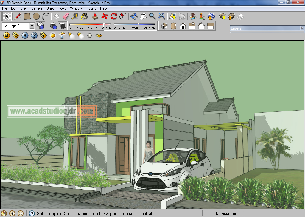 Desain Rumah Ukuran 10x15 Type Cluster Ibu Dwisewaty Jasa Desain