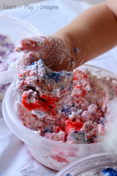 How to make sand foam dough - a recipe for play in beautiful colors and fun textures
