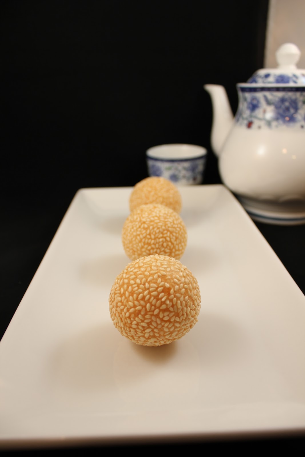 Banh Cam Vietnamese Sesame Seed Balls Gwen's Kitchen Creations