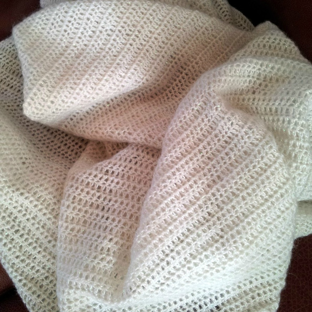 White Lace Blanket