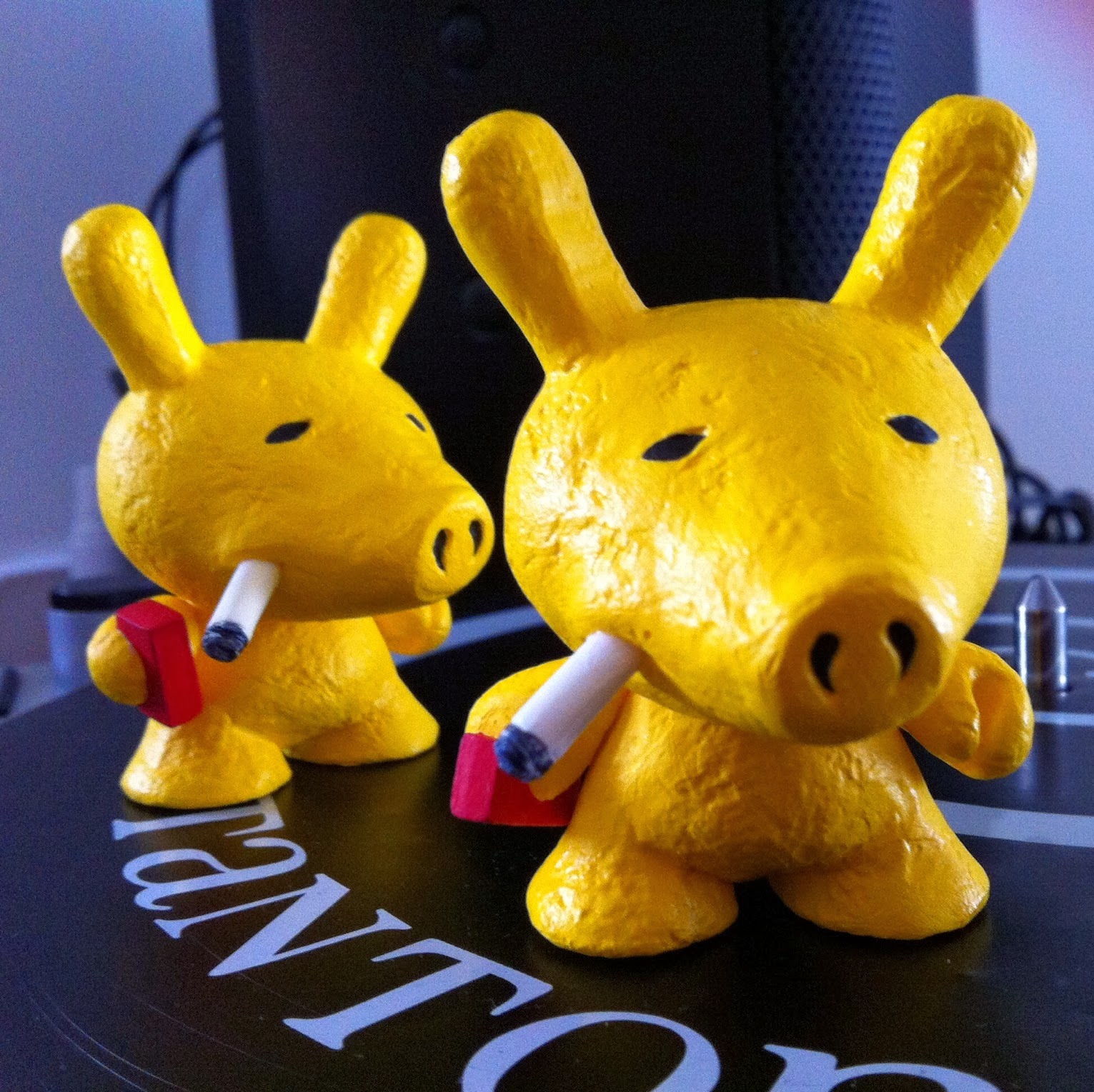 Quasimoto Resin 3" Dunny by Melodreama Tenacious.Ninja Art Toy Blog