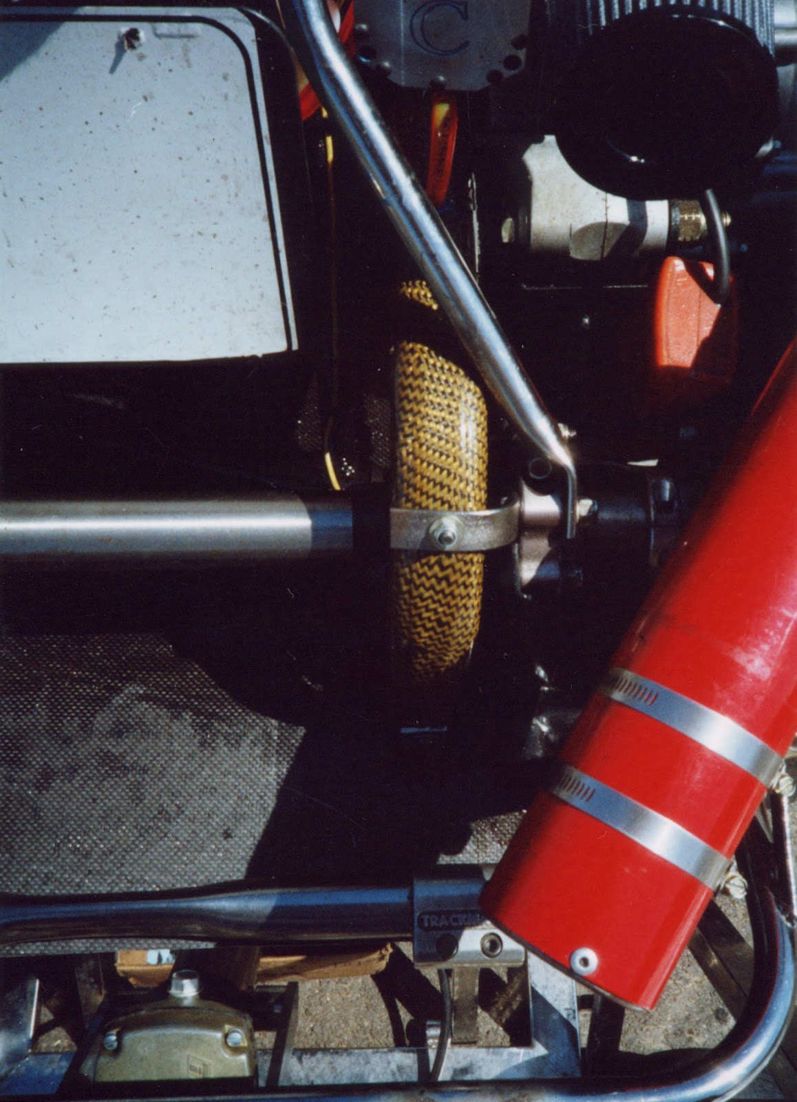 E.M.Unit U.S.A. Carbon Fiber Flat Bottom Kart