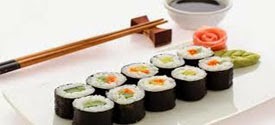 Resep Praktis (mudah) membuat masakan khas asli Jepang sushi enak (Lezat)