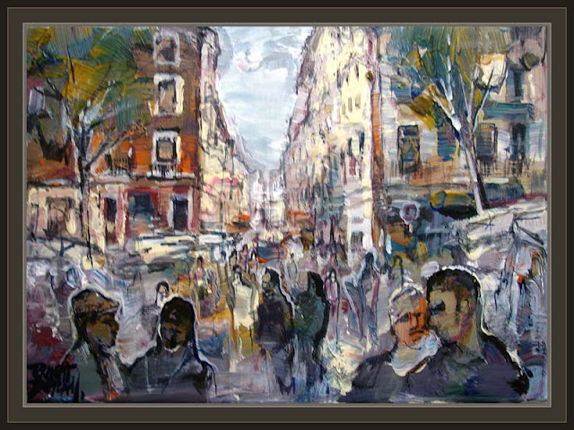 MADRID-RASTRO-PINTURA-MERCADO-CUADROS-PAISAJES-PINTOR-ERNEST DESCALS-