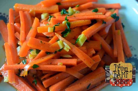 Resepi Mudah Lobak Merah Rosemary ~ From FAMF Tower