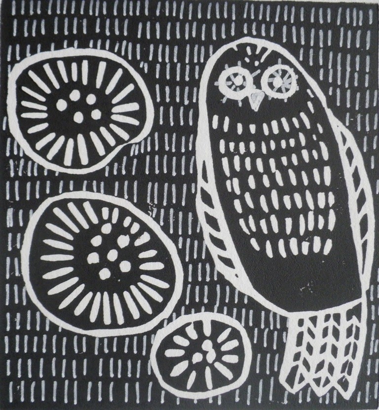 art4moi fabric and linocut...