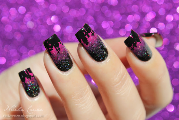 halloween graveyard - nailz craze