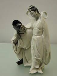 Magnifiques statues de porcelaine au Musée