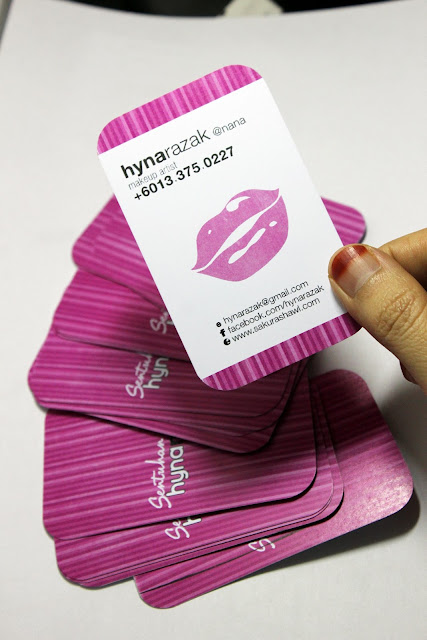 Design Business card Cantik Kreatif smart