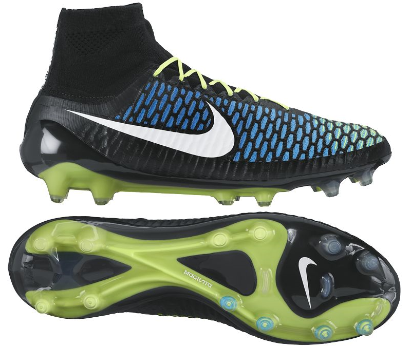 nike magista obra black volt blue