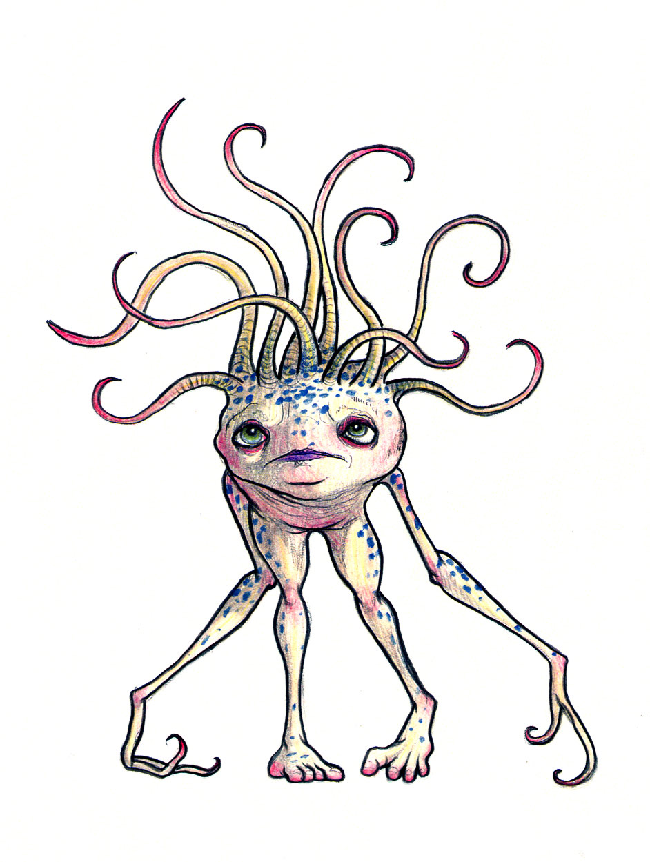 Film Sketchr Cute But Deadly Galaxy Quest 1999 Concept Art By Jordu Schell