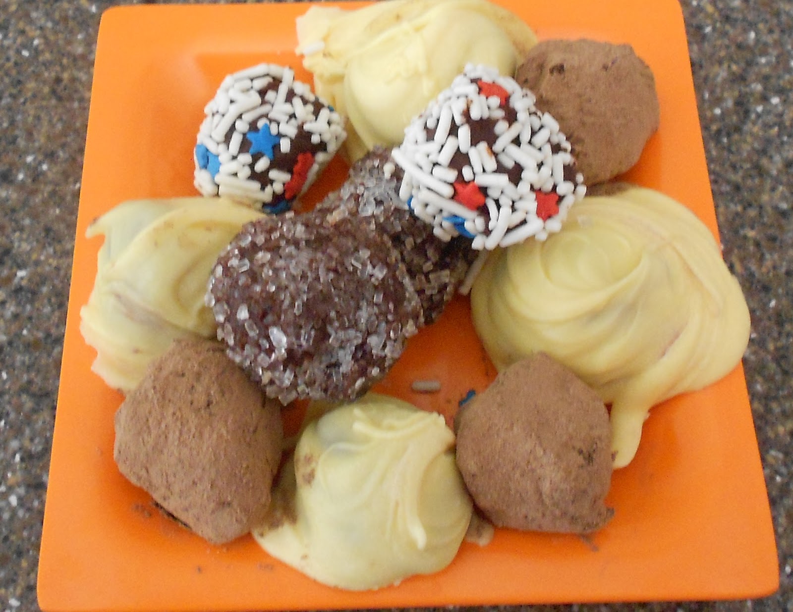 Baking Banquet DARK CHOCOLATE LEMON TRUFFLES