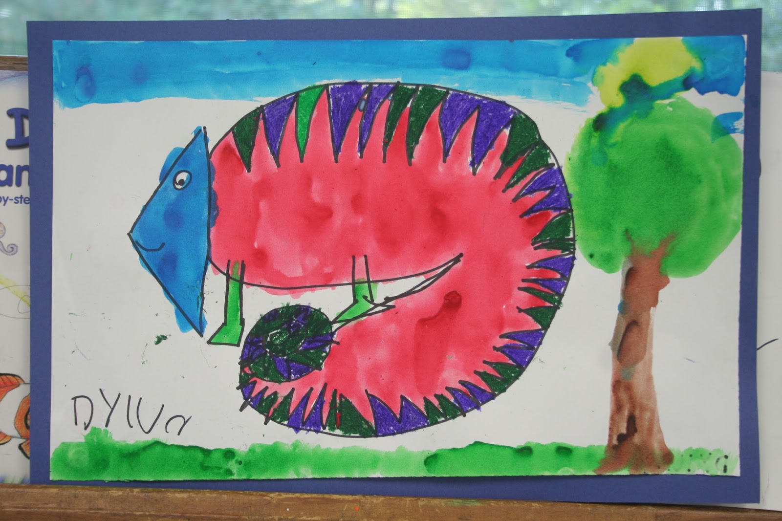 Splish Splash Splatter: Mixed-Up Chameleon