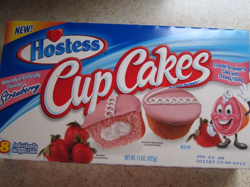 Hostess Cupcakes Box