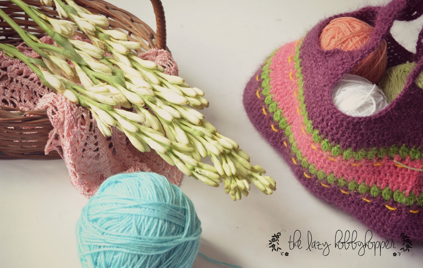 The Lazy Hobbyhopper A bag for my yarns