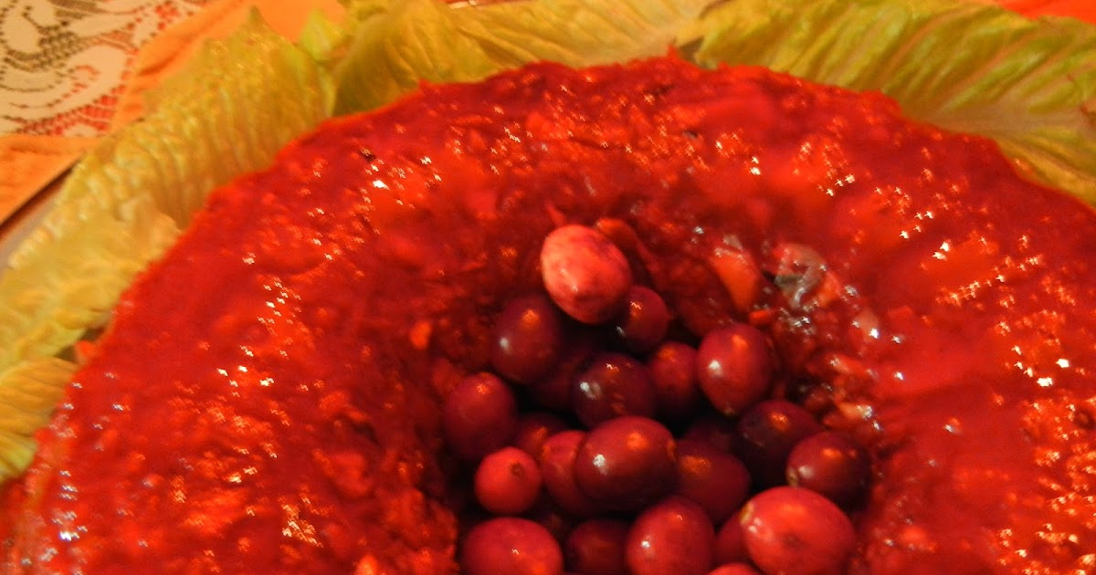 From My Southwest Kitchen Cranberry Jello Salad
