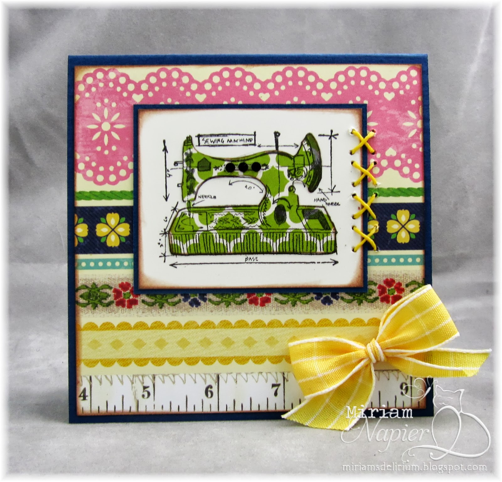 Miriam's Delirium: Mini Blueprints - Sewing