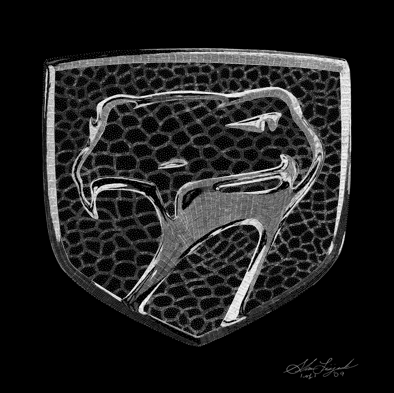 Exotic Engravings Dodge Viper Emblem