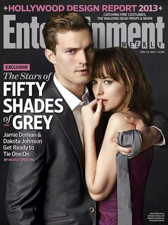 "50 Sombras de Grey" portada en Entertainment Weekly