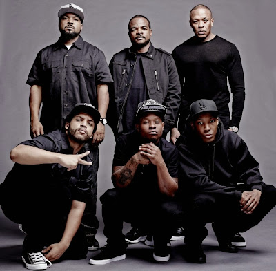 Image of Ice Cube, Dr. Dre and director F. Gary Gray