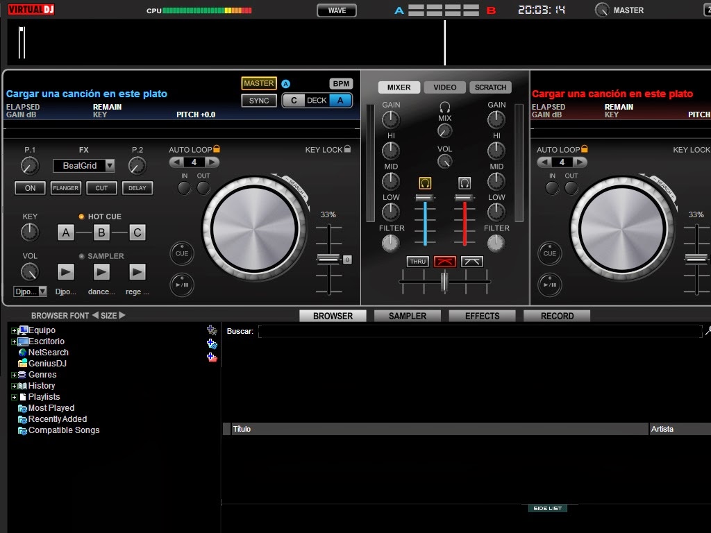 pruevas skin vdj Pioneer XDJR1
