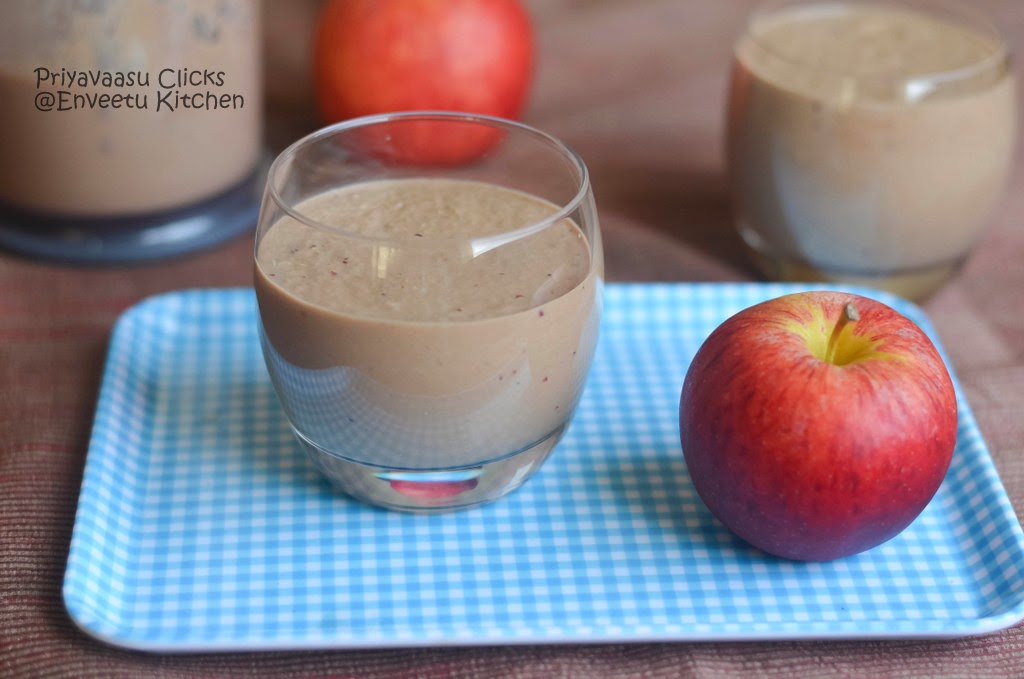 Apple Chocolate Smoothie I Camp in my Kitchen