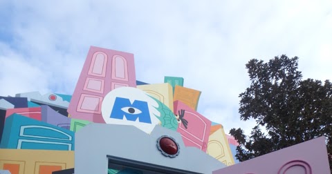 Pictures: Monsters Inc Mike and Sulley to the Rescue Facade - The
