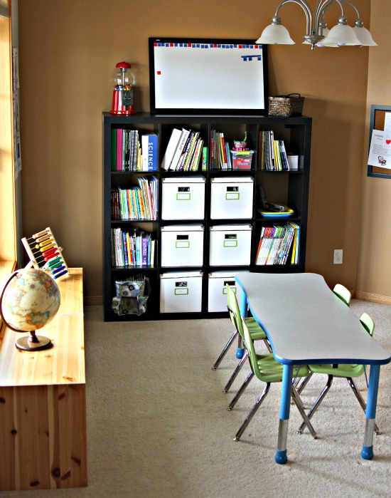 Homeschool Room Organization Ideas for Small Spaces