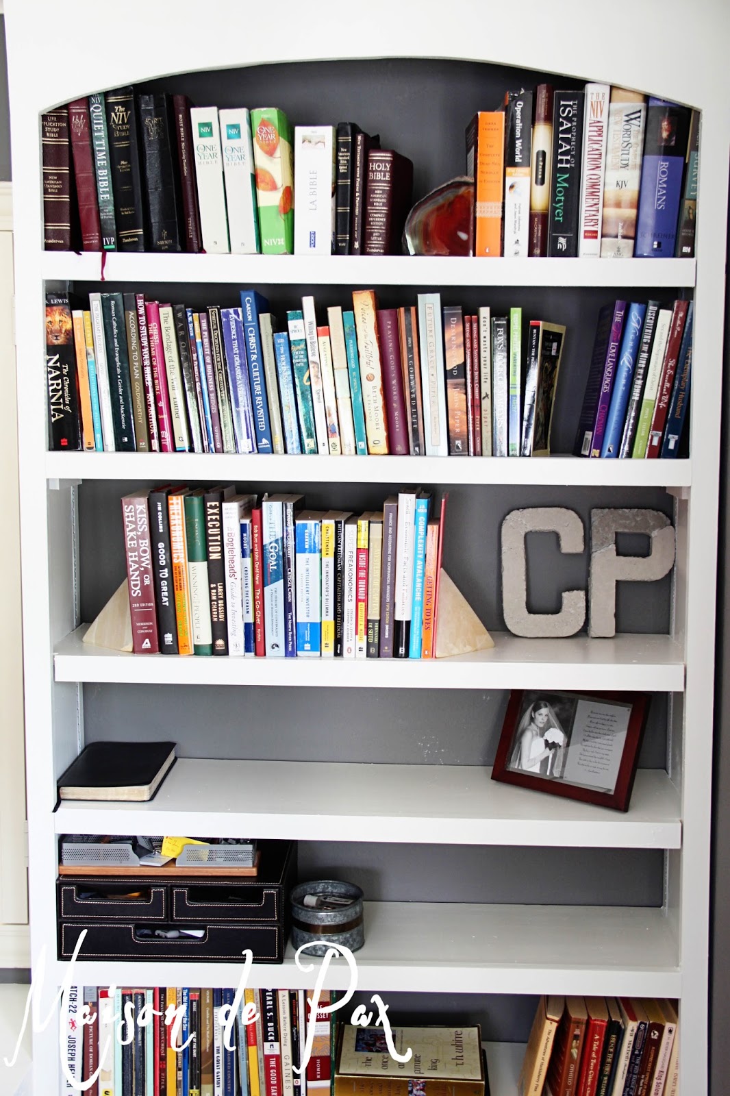 DIY BuiltIn Bookshelves Maison de Pax