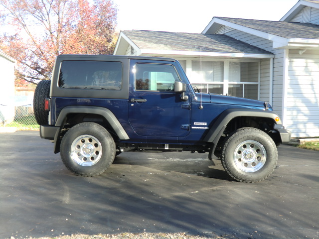 My Jeep Wrangler Jk 33 S On Jeep Jk With Lift And Without Lift
