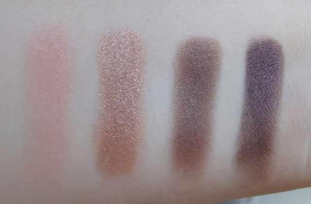 NARS dual intensity palette swatches