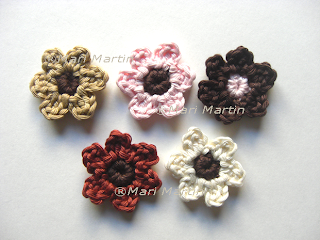 Crochet Flower Applique