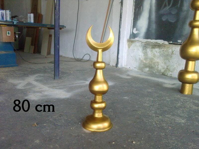 BAKIR CAMİ ALEMLERİ MİNARE KUBBE ALEMİ YILDIZ AY HİLAL AYYILDIZ cami