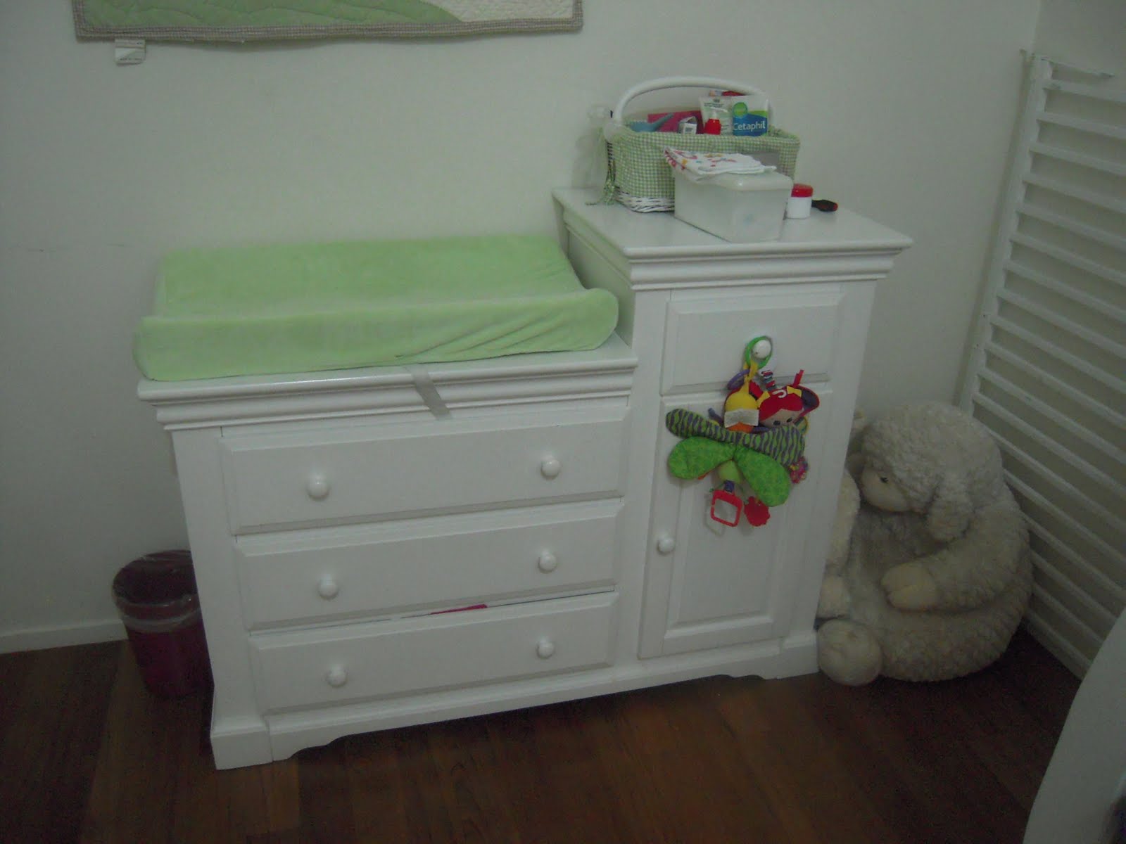dresser changing table combo