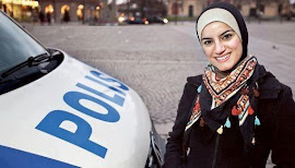 Sweden; 1st Muslim Woman Police