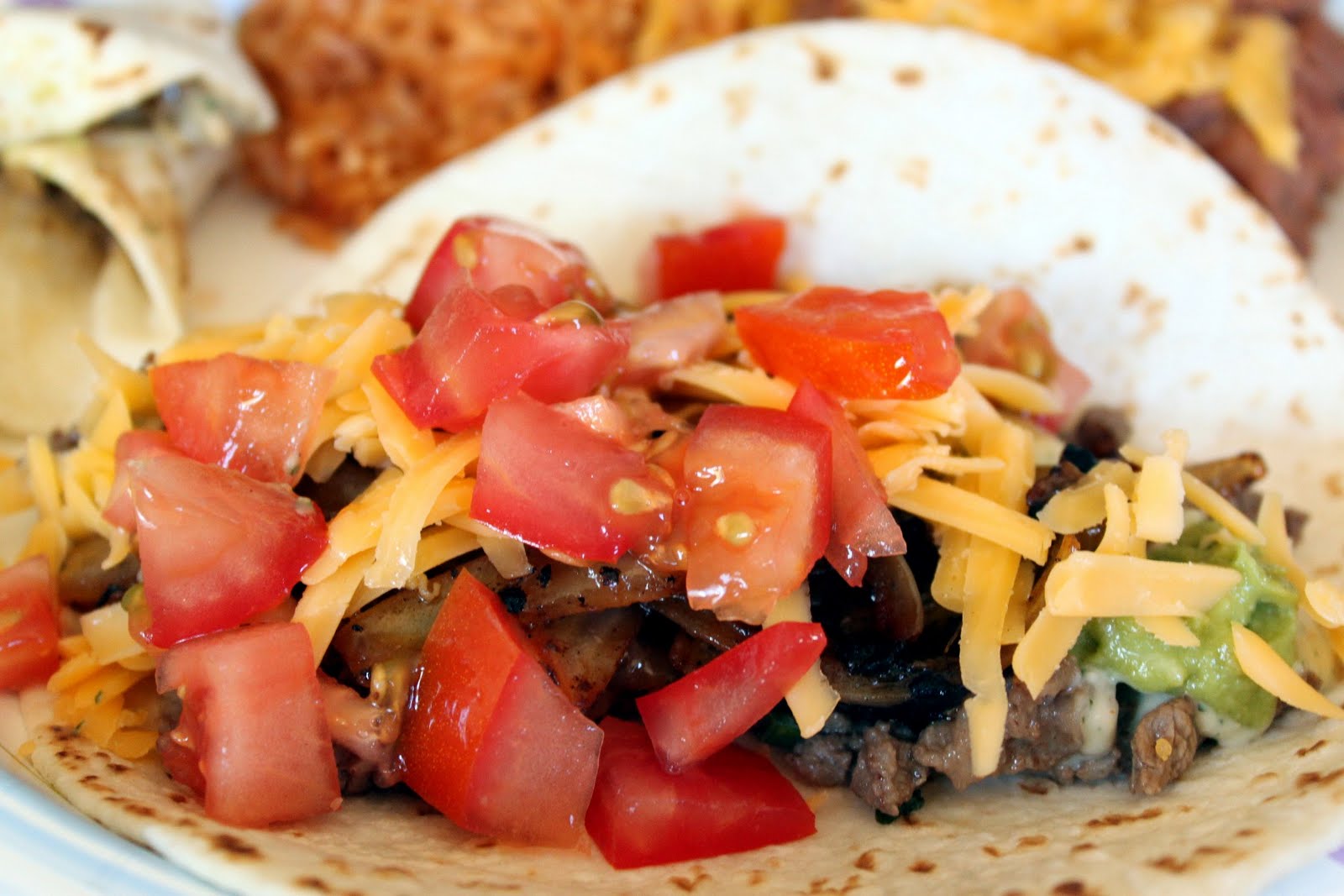 Mama Bear Gets Chatty Steak Soft Tacos with LimeCilantro Aioli