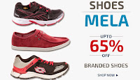Get Up to 65% OFF on Branded Shoes
