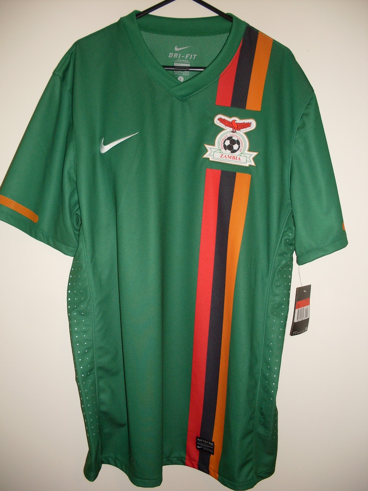 Zambia Football Shirt World