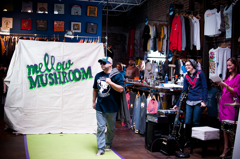 The Icebox Blog Icebox Rocks the Runway for Mellow Mushroom Spring
