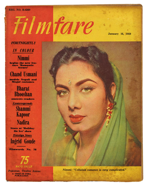 Nimmi on Filmfare Magazine
