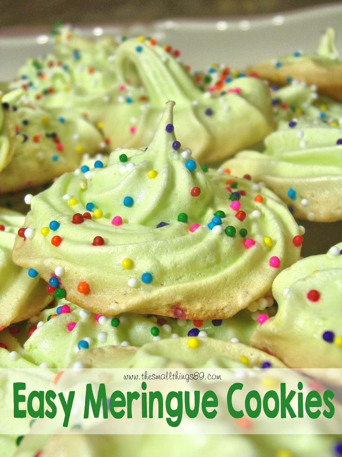 Easy Meringue Cookies! So mouthwatering!