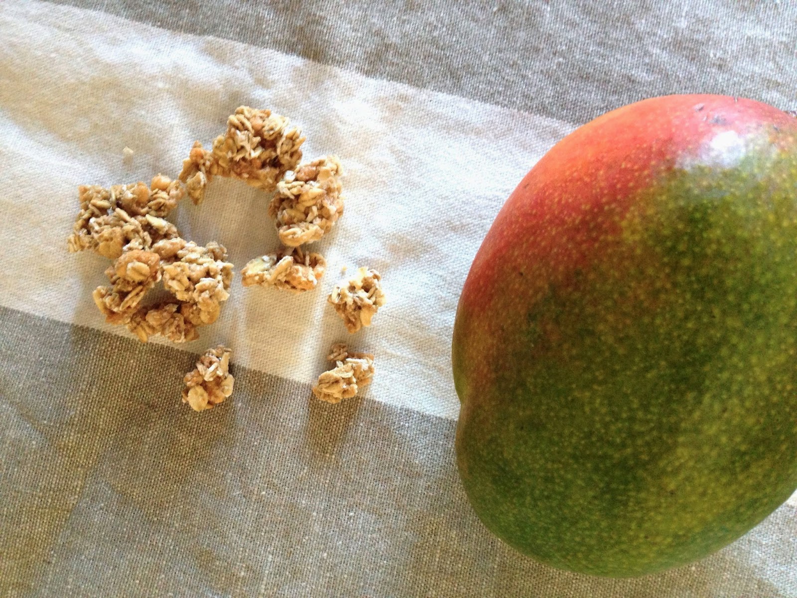 Roasted Mango & Greek Yogurt Parfait