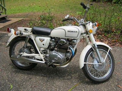 old police motorcycle